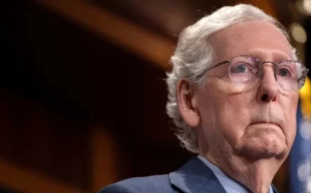 Sen. Mitch McConnell Leaves Hospital After Battling ‘Flu-Like Symptoms’