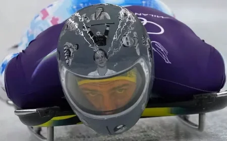 Ukrainian Athlete Disqualified from Winter Olympics for Banned Helmet