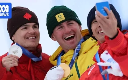 Aussie Woods Clinches Moguls Gold at Winter Olympics