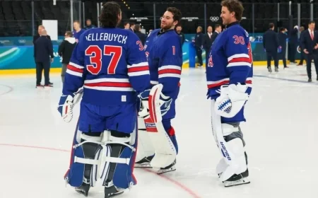 Team USA Selects Connor Hellebuyck for 2026 Winter Olympics Opener