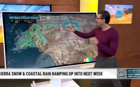 Storms Deliver Crucial Rain and Snow to the West