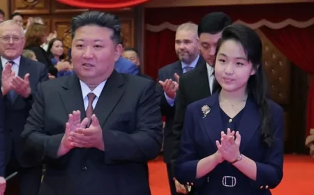 Kim Jong Un’s Daughter Poised to Lead North Korea, Spy Agency Reveals