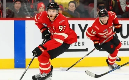 Connor McDavid Leads Team Canada in Olympic Debut