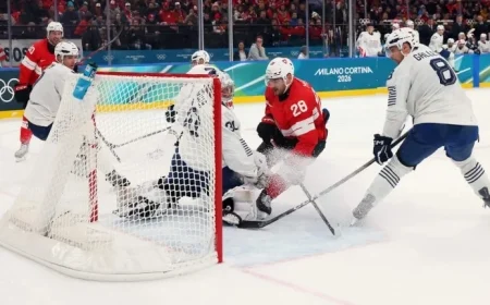 Meier Shines with Two Goals as Switzerland Defeats France in Olympic Opener