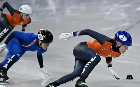 LIVE Short Track: Fontana Wins Silver in 500; Nadalini Out, Sighel Disqualified