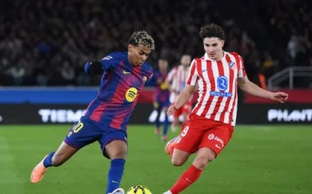 Live Semi-final Clash: Atletico Madrid vs. FC Barcelona in Copa del Rey