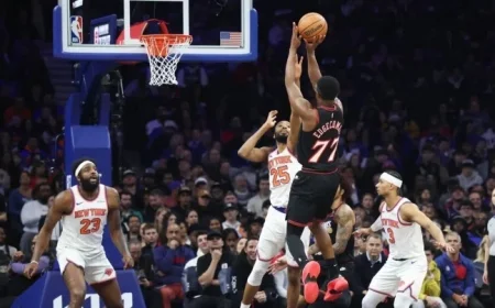 Sixers Overwhelmed by Knicks in Final Game Before All-Star Break