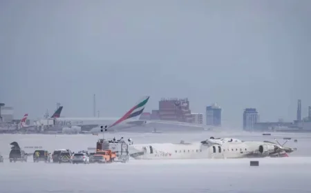 Safety Board Updates on Delta Airlines Crash at Pearson Airport