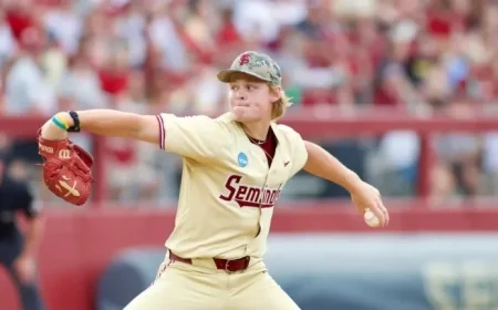 Wes Mendes Secures Opening Day Start for FSU Baseball Rotation