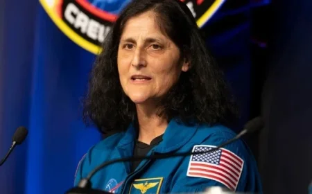 Astronaut Suni Williams to Run 2026 Boston Marathon, Earn Patriots’ Award