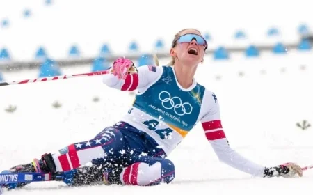 Jessie Diggins Wins Olympic Bronze, Pushes Beyond Limits in Painful Finish