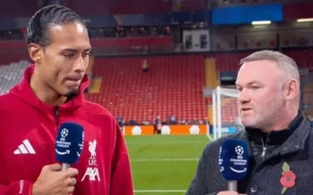 Virgil van Dijk Faces Renewed Criticism from Wayne Rooney in Ongoing Feud