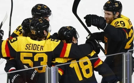 Moritz Seider Shines in Olympic Debut, Leads 3-1 Victory Over Denmark