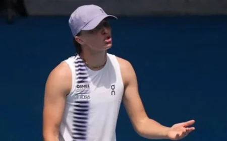 Qatar Open: Top Seed Swiatek Falls to Sakkari; Mboko Upsets Rybakina