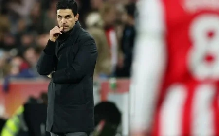 Mikel Arteta Reacts to Arsenal’s Draw Against Brentford