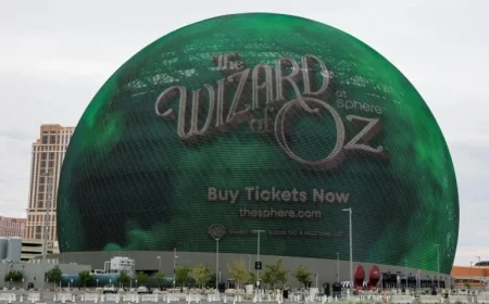 ‘Wizard of Oz’ Sphere Show Reaches $290M, Enhanced Version Announced
