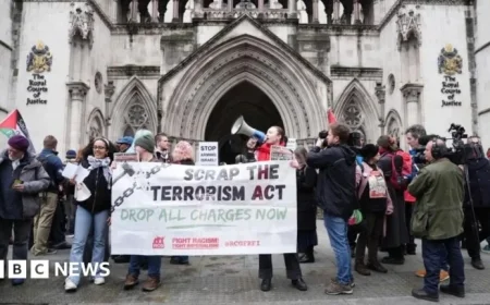 Court Rules Palestine Action Ban Unlawful, Yet Group Still Proscribed