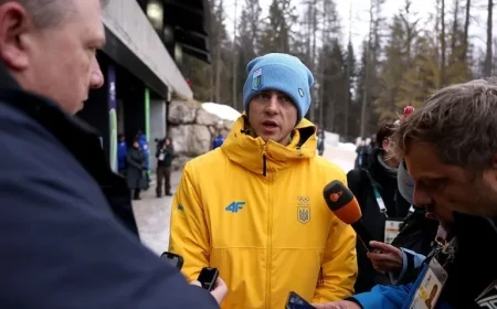 Ukraine’s Skeleton Racer Forfeits Olympic Dream to Honor War Victims