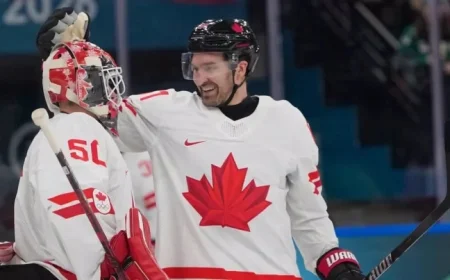 Canada Shines in Strong Start, Boosting Binnington’s Confidence