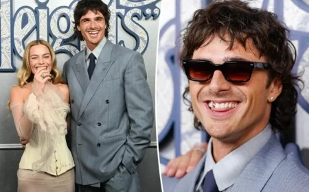 Jacob Elordi Showcases Heathcliff’s Gold Tooth at Sydney ‘Wuthering Heights’ Premiere