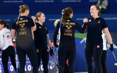 Sweden Defeats USA in Women’s Curling as 2026 Winter Olympics Begin
