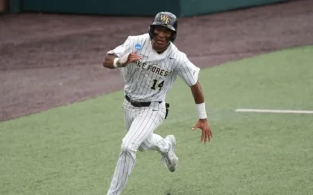 Wake Forest Baseball Strengthens Outfield with Standout Transfer