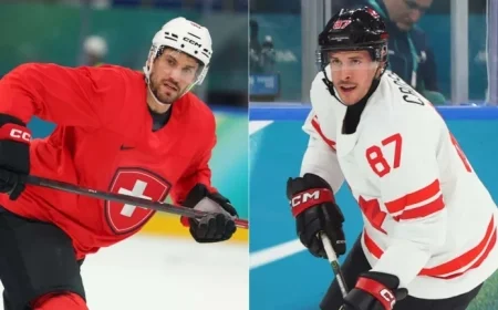 Switzerland Poised to Challenge Canada in Group A Showdown