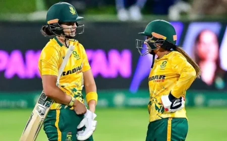 South Africa vs Pakistan Women’s T20I: SA Wins Toss, Chooses to Bowl – Playing XIs