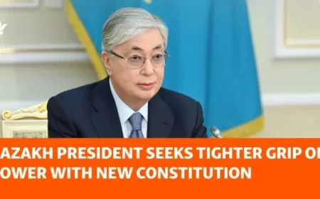 Kazakh President Strengthens Authority with New Constitutional Reforms