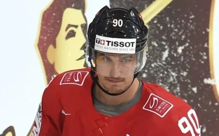 Roman Josi Leads Switzerland’s Men’s Olympic Hockey Team as Captain