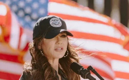 Kristi Noem Rehires Pilot After Firing Over In-Flight Blanket Error