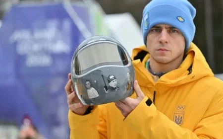 Ukrainian Appeals Helmet Decision, Acknowledges End of Olympic Dream