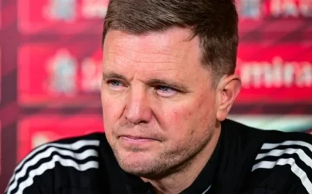 Eddie Howe Updates on Bruno, Miley Before Villa FA Cup Match