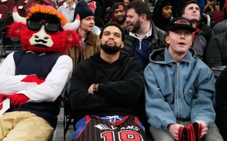 Bears’ Caleb Williams Joins NBA All-Star Weekend Celebrity 3-Point Contest