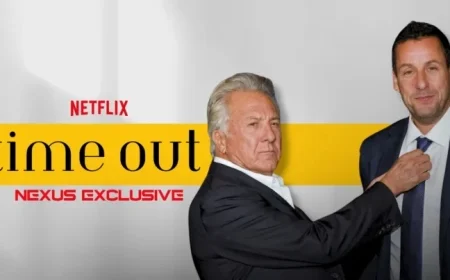 Dustin Hoffman Joins Adam Sandler in Netflix’s ‘Time Out’ Cast