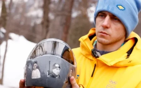 Ukrainian Athlete’s Bid to Honor Fallen Countrymen at Olympics Denied