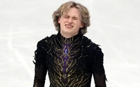 Mikhail Shaidorov Triumphs as Ilia Malinin Takes 8th: NPR