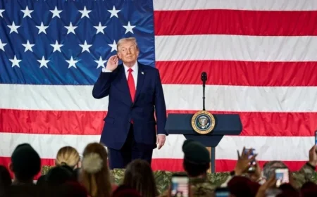 Trump Addresses Soldiers with Partisan Speech at Fort Bragg