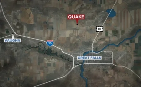 Minor Earthquake Shakes Great Falls on February 12, 2026