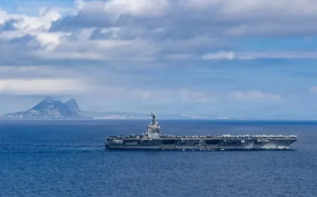 Report: USS Gerald Ford Deployed as Second Aircraft Carrier to Middle East