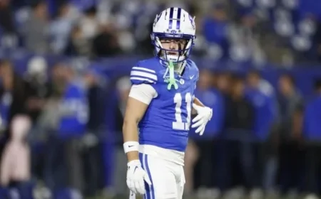 BYU Star Receiver Parker Kingston Faces First-Degree Rape Charge in Utah
