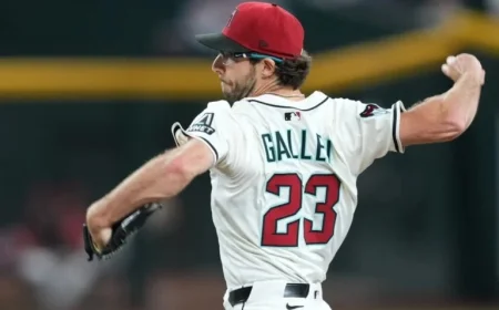 Diamondbacks Sign Zac Gallen to One-Year Contract