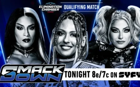 Alexa Bliss, Giulia, and Zelina Face Off in Women’s Elimination Chamber Qualifier