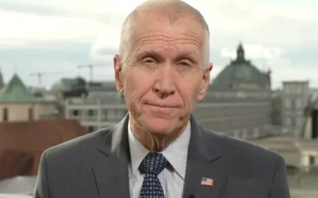 Tillis Warns Warsh of Extended Fed Chair Nomination Impacting His Business Life