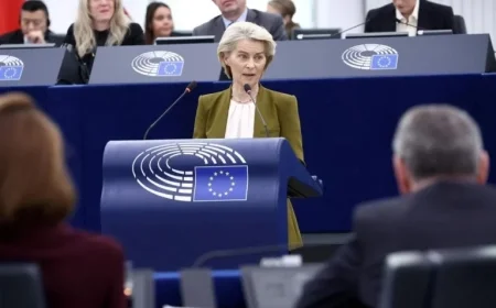 Von der Leyen’s Remarks Spark Laughter in Parliament