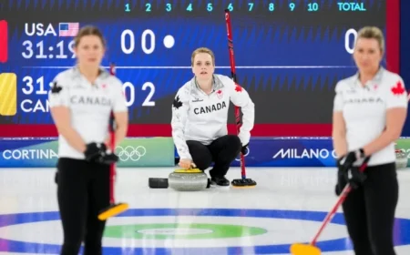 Fleury Confident After U.S. Ends Canada’s Women’s Olympic Curling Streak