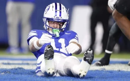 BYU Expels Receiver Parker Kingston Following Felony Rape Arrest