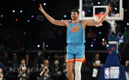 Clingan, Hansen Shine at NBA All-Star Rising Stars Challenge