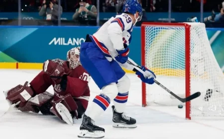 United States Dominates Latvia in Expected Performance