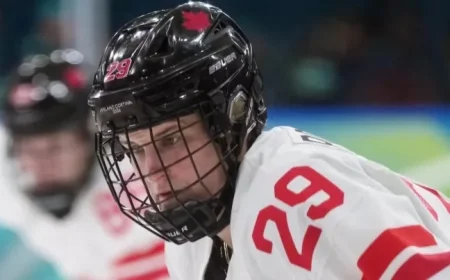 Poulin’s Return Against Germany Uncertain: “We’ll See”